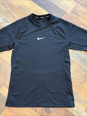 Nike Pro Dri-FIT Compression Long Sleeve Shirt Black Men’s Small
